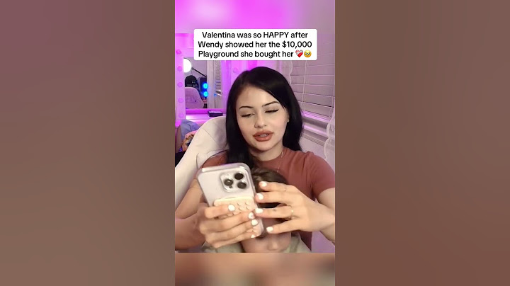 Valentina was so happy after wendy showed her $10,000 playground😂....  #wendyortiz #eveortiz #johnny