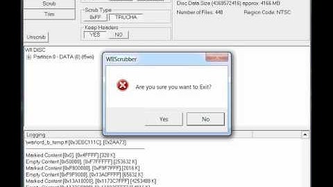 ★How To Use WiiScrubber★