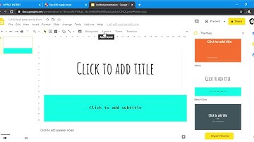 Web 2.0 tutorial #5 ( Google slides )