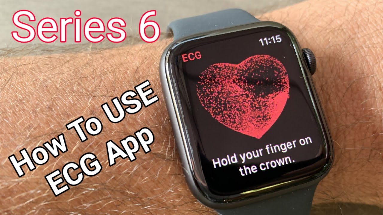 How to use ECG app on Apple Watch Series 6 - YouTube
