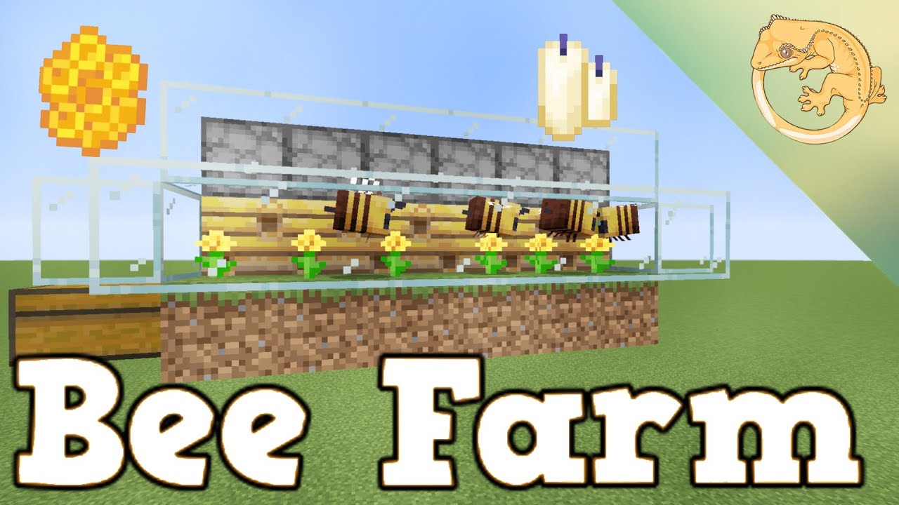 Automatic Bee farm for minecraft 25.257