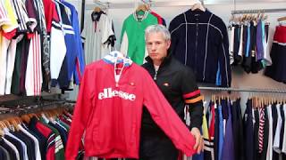 New Ellesse exclusive track tops, half zips and padded jackets