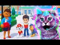 Save chickaletta - Paw Patrol Mighty Pups Save Adventure Bay