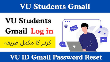 VU Students Gmail | VU Students Gmail Password Reset | VU Students Gamail login #vu #vugmail #2025