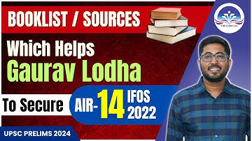Complete Booklist For UPSC Prelims 2024 By Topper Gaurav Lodha | Toppers Booklist For Prelims