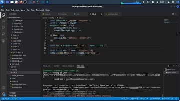 Mongoose error :  buffering timed out after 10000ms