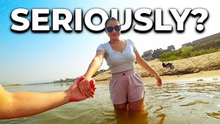 I asked a girl on a motorbike trip. She said yes!