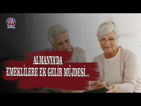 Almanya'da Emeklilere Ek Gelir Müjdesi..