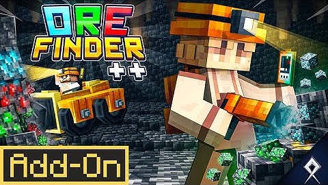 ORE FINDER+ Add-On Showcase | Minecraft Marketplace