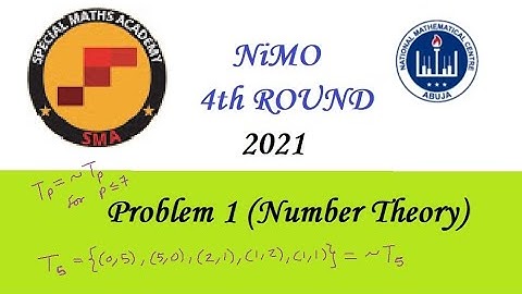 NMC Nigerian Mathematics Olympiad 2021 4TH ROUND Problem 1