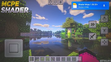 New Shader Mcpe 1.20.40+ || Render Dragon [ 100% Working ]