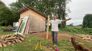 Shed extension. Pt. 1