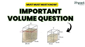 P6 Volume - Why So Many Students Do Not Know This Question