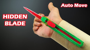 How to Make the Full Automatic Hidden Blade - Assassins Creed Hidden Blade