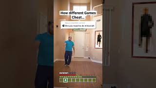 How Different Games Cheat… (Minecraft) #Shorts #Gaming