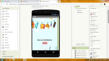 Tutorial Membuat Aplikasi Belajar Membaca Untuk Anak TK Menggunakan MIT App Inventor