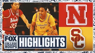Nebraska Cornhuskers vs. No. 4 USC Trojans Highlights | CBB on FOX