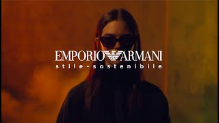 Emporio Armani Eyewear FW21-22 stile sostenibile