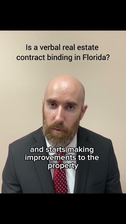 is-a-verbal-real-estate-contract-binding-in-florida-realestate