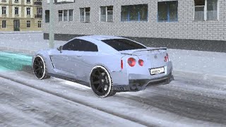 БЫСТРАЯ ЕЗДА НА NISSAN GTR-R35 - BLACK RUSSIA