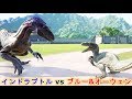 オーウェンとブルーがインドラプトルに挑んだ結果ww【ジュラシックワールドエボリューション】