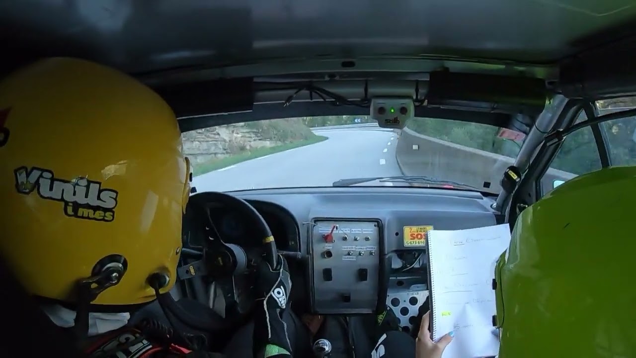 Rally Les Masies de Voltrega 2023 Onboard La Trona