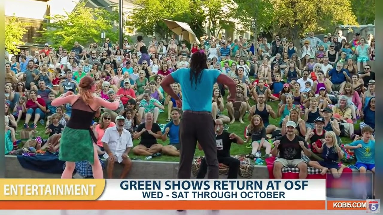 OSF Green Show returns to the Courtyard Stage this summer