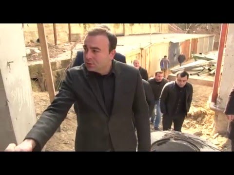 ჯაბა ჯიშკარიანმა ჟვანიას ქუჩაზე მიმდინარე აღდგენითი-სარეაბილიტაციო სამუშაოები დაათვალიერა