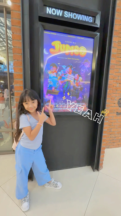 POV SAMANTHA NONTON FILM JUMBO DI BIOSKOP VIRAL BARENG PAPA MAMA NAGIS SERU BANGET