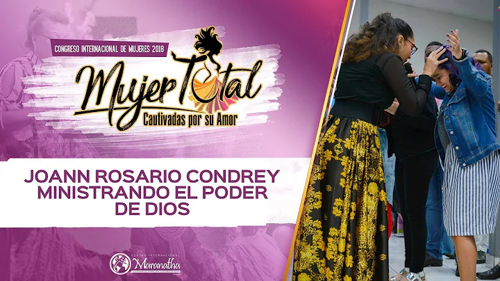 Joann Rosario Condrey ministrando el poder de Dios...
