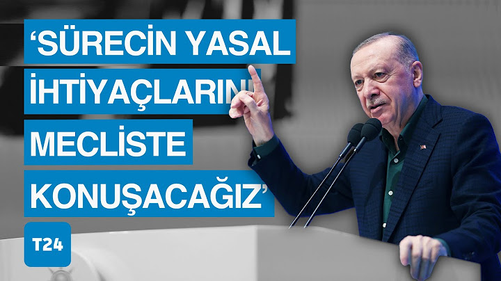 #CANLI | Cumhurbaşkanı ve AKP Genel Başkanı Erdoğan Kızılcahamam'da