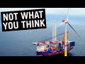 Ships that Install Wind Turbines #shorts