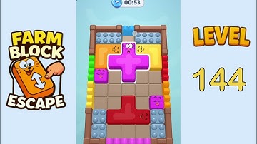 Farm block escape level 144 Solution