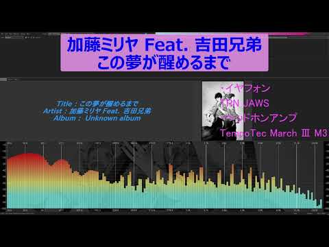 加藤ミリヤ Feat. 吉田兄弟 - この夢が醒めるまで／イヤフォン 空気？録音／TRN JAWS