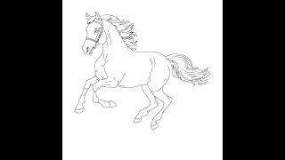 Horse Coloring Pages