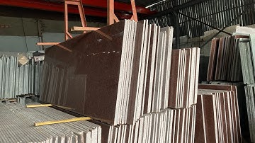 Dòng đá hoa cương đỏ ấn độ bông lớn giá thành rất rẻ ốp lên rất đẹp.