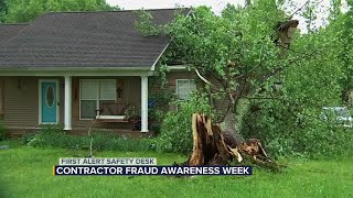 First Alert Safety Desk: Signs of contractor fraud