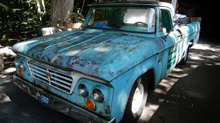 Dodge D100 Pick Up Truck 1962-1965 360 Degrees Walk Around HELP ME IDENTIFY THE MODEL YEAR THANK YOU by carandtrain 84 views 1 month ago 1 minute, 59 seconds