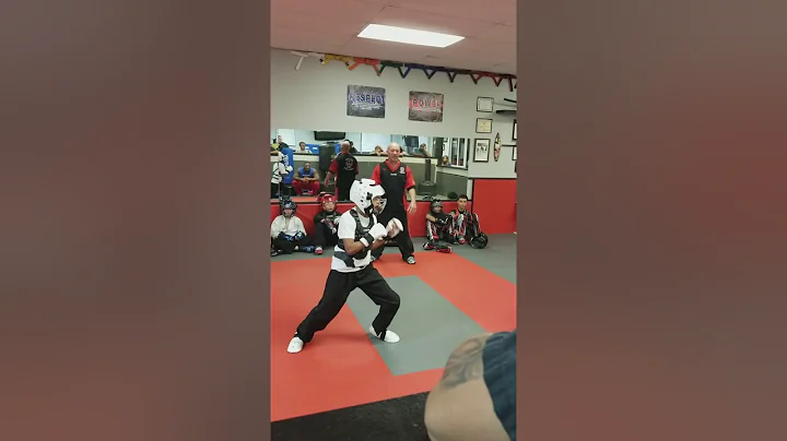 Milan MACKEY sparring with cuzzin myles 2018 media...