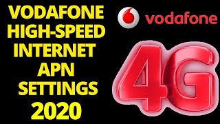 Vodafone Latest Internet Apn setting for fast Internet 2020. 10 mbps internet apn settings.