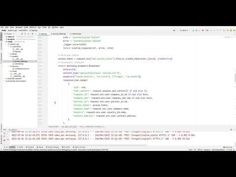 Odoo API-3: how to create api with odoo api key and create