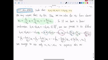 Linear Algebra Lecture 13