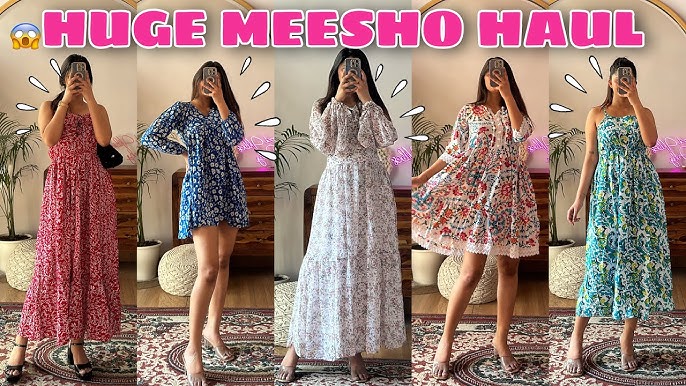 HUGE* Myntra Long Dresses Haul!😍Myntra Sale Haul Upto 80% Off