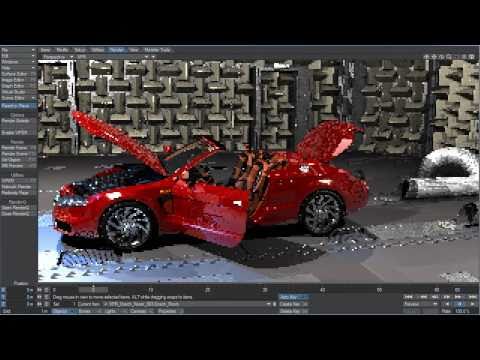 Lightwave 10 - Virtual Preview Render with 3dConnexion device