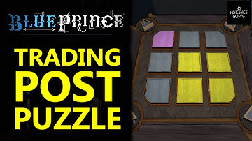 Blue Prince Trading Post Puzzle Solution - How to Open Box