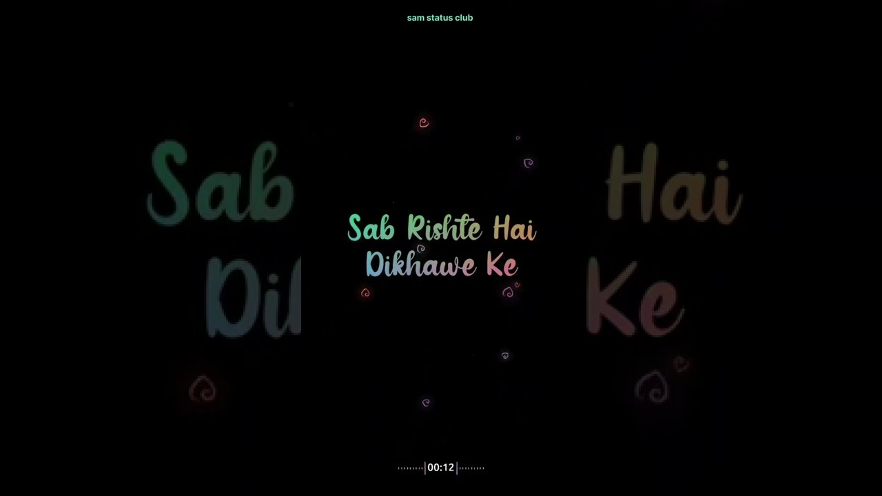 Bas Pyar Tera Hai Sacha  WhatsApp status  Short Video WhatsApp status  sam status club 