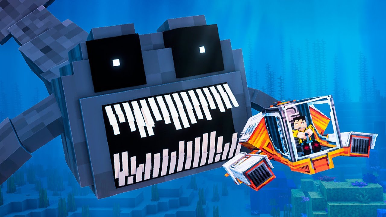 MONSTER FISH DE ZOONOMALY ME ENGOLIU NO MINECRAFT!! - YouTube