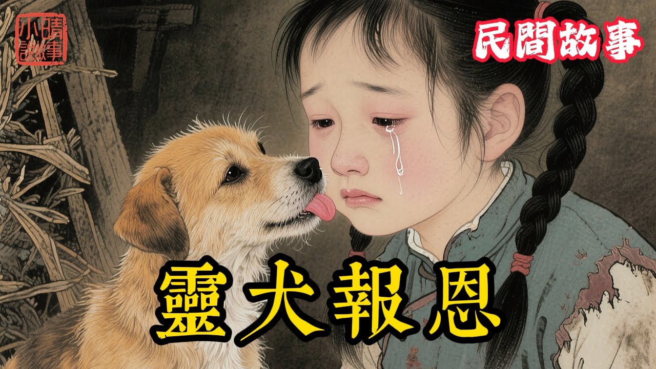 惡毒叔嬸霸佔家產，將孤女趕出家門！她用最後半塊餅救下一隻“醜土狗”，誰知牠竟是“尋寶神犬”，帶她逆天改命，一夜暴富，霸氣奪回一切！#民間故事 #催淚 #善惡有報 #聽故事 #忠犬救主 #人間真情