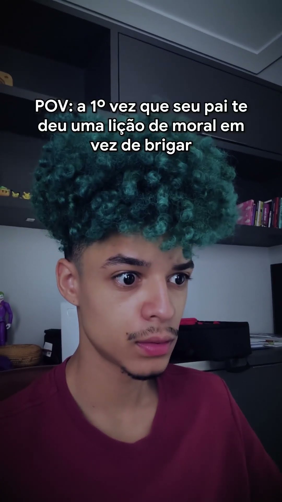 QUANDO SEU PAI TE DÁ UMA LIÇÃO.