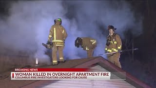 One person dead after fire in northeast Columbus